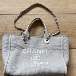 Chanel Deauville Tote Bag Small size